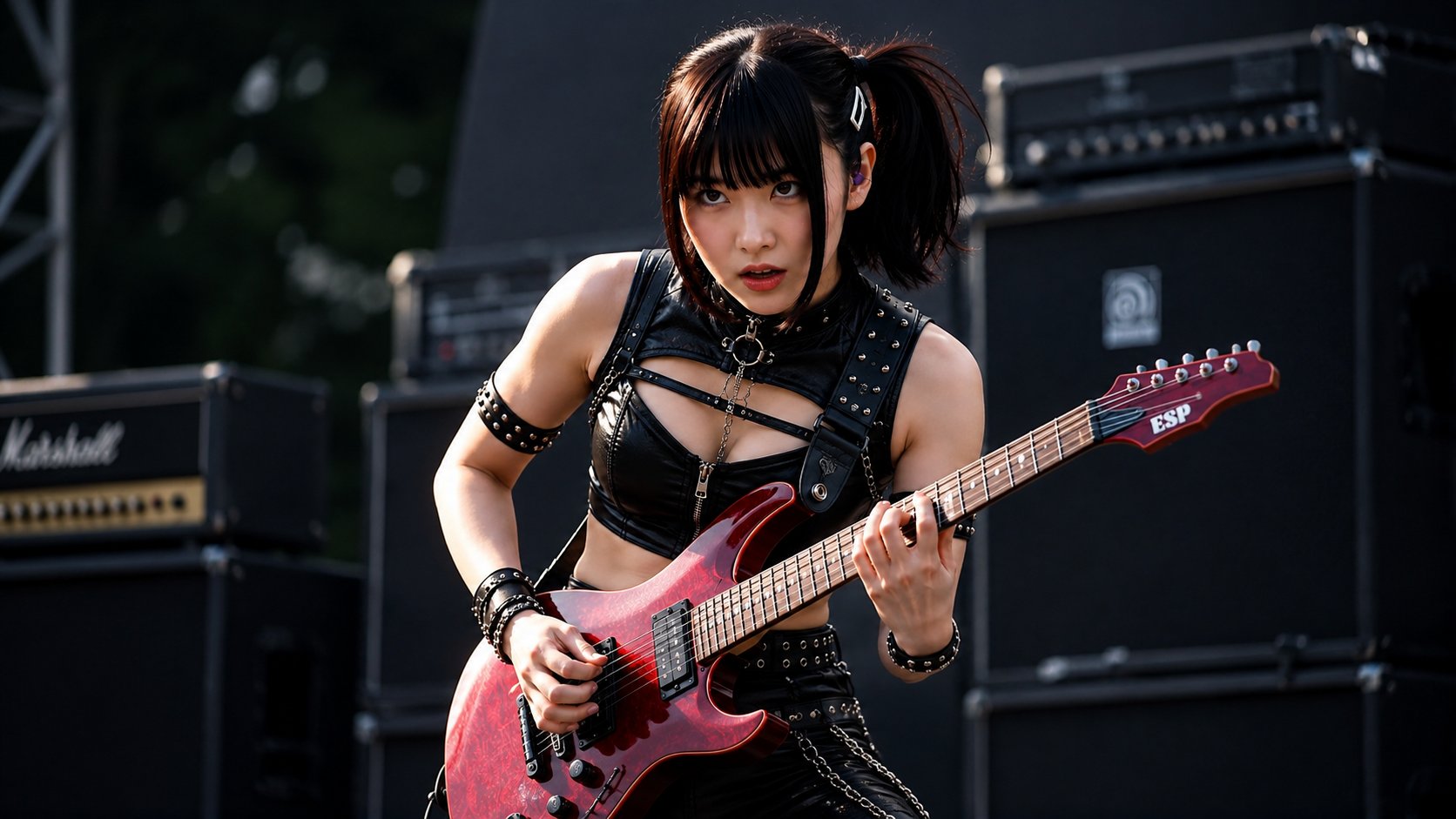 ステージ上のKaede